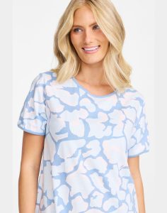 damella nattkjole light blue