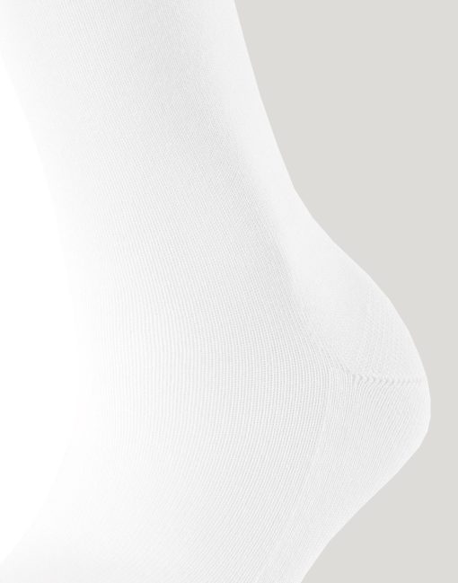 falke cotton family sokk hvit