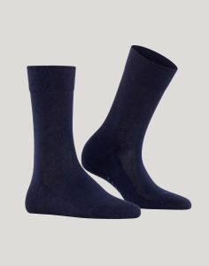 falke london sokk mørkeblå navy