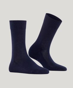 falke london sokk mørkeblå navy