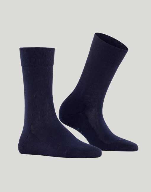 falke london sokk mørkeblå navy