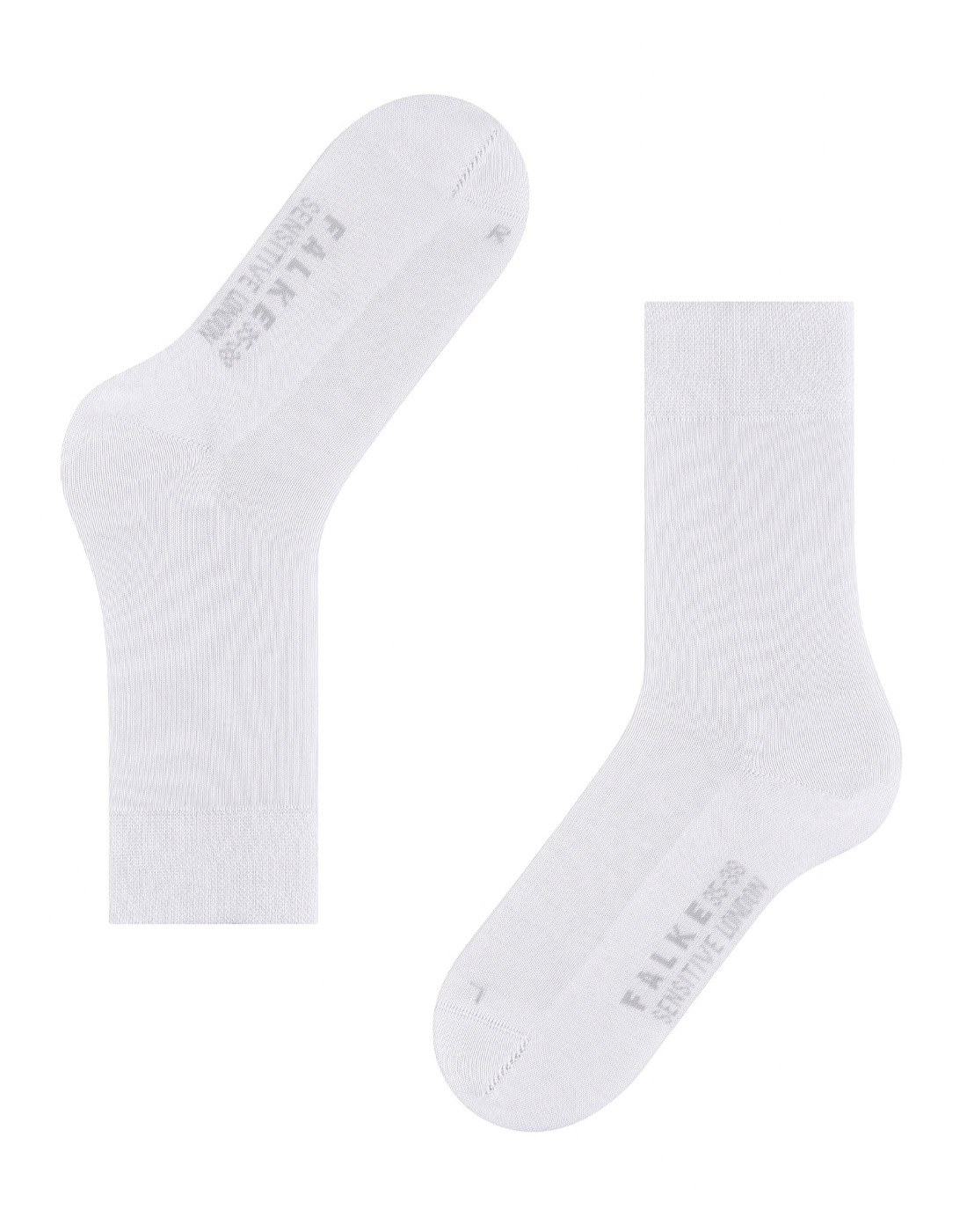 falke london sokk white 46472-2000-2 falke london sokk bomull hvit