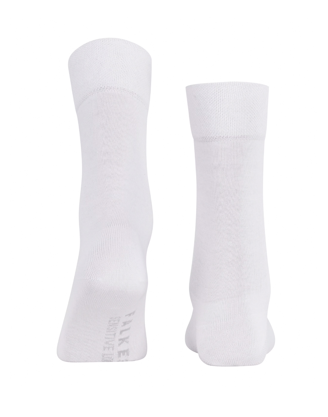 falke london sokk white 46472-2000 falke london sokk bomull hvit