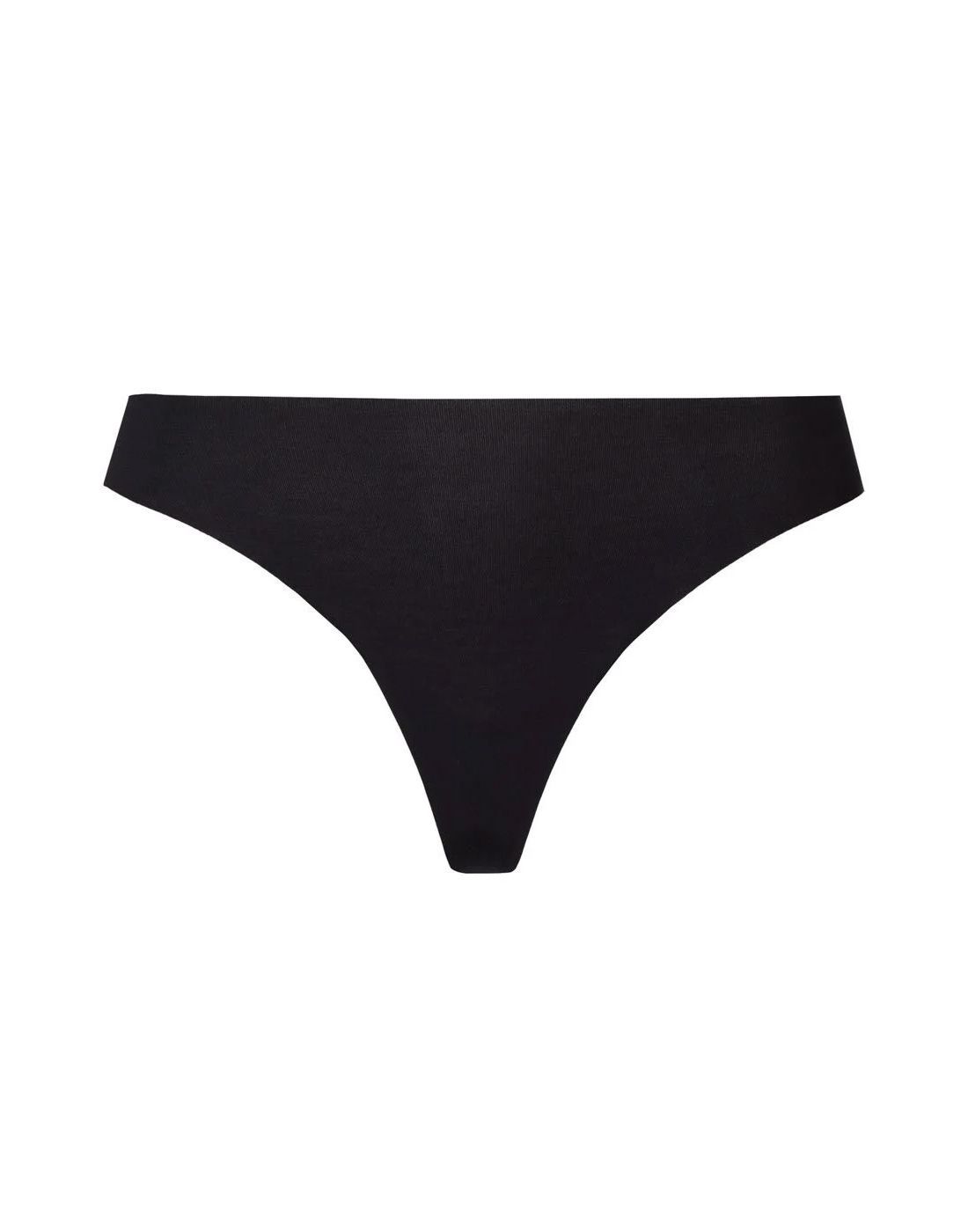 hanro invisible cotton stringtruse svart