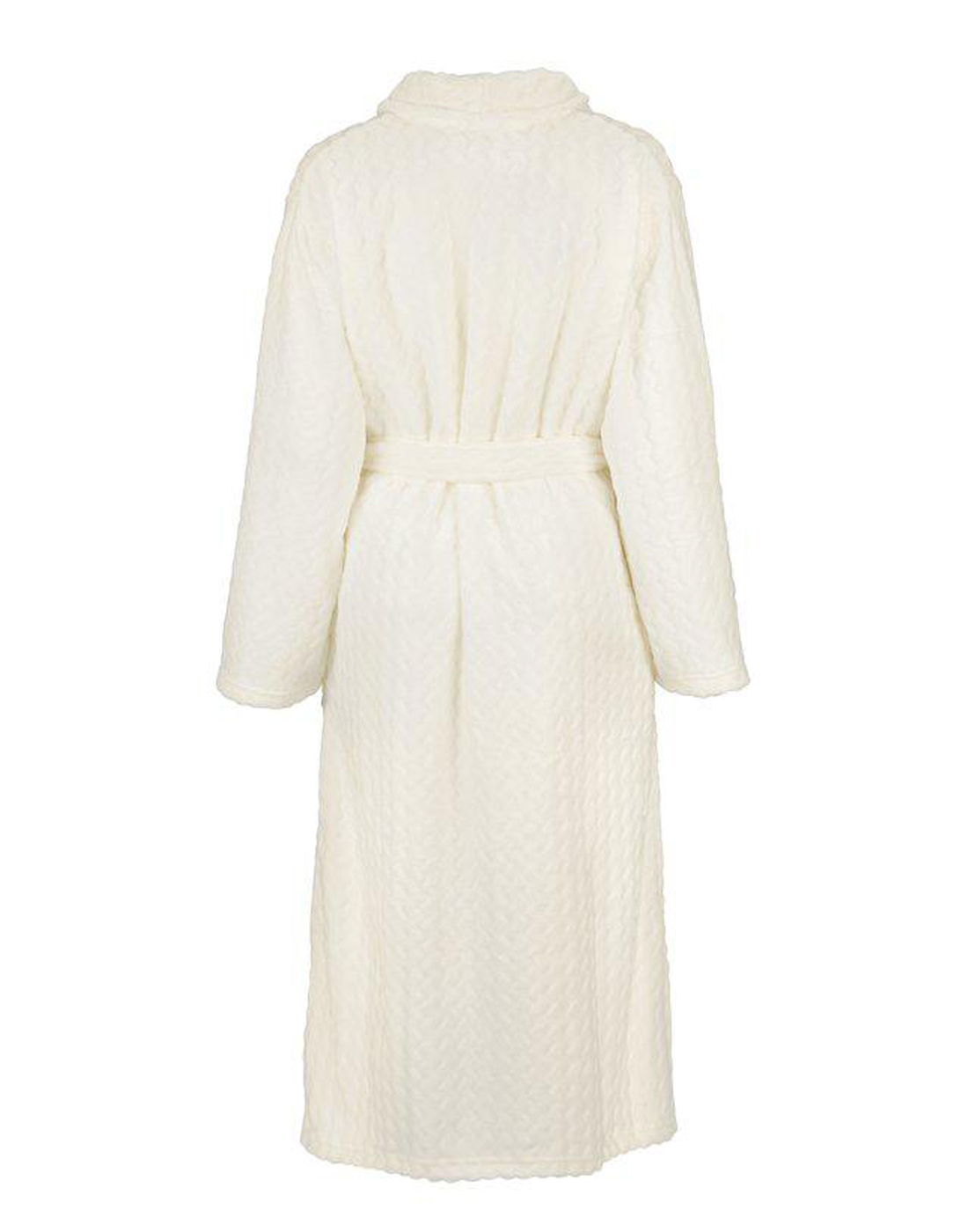 morgenkåpe ivory hvit damella