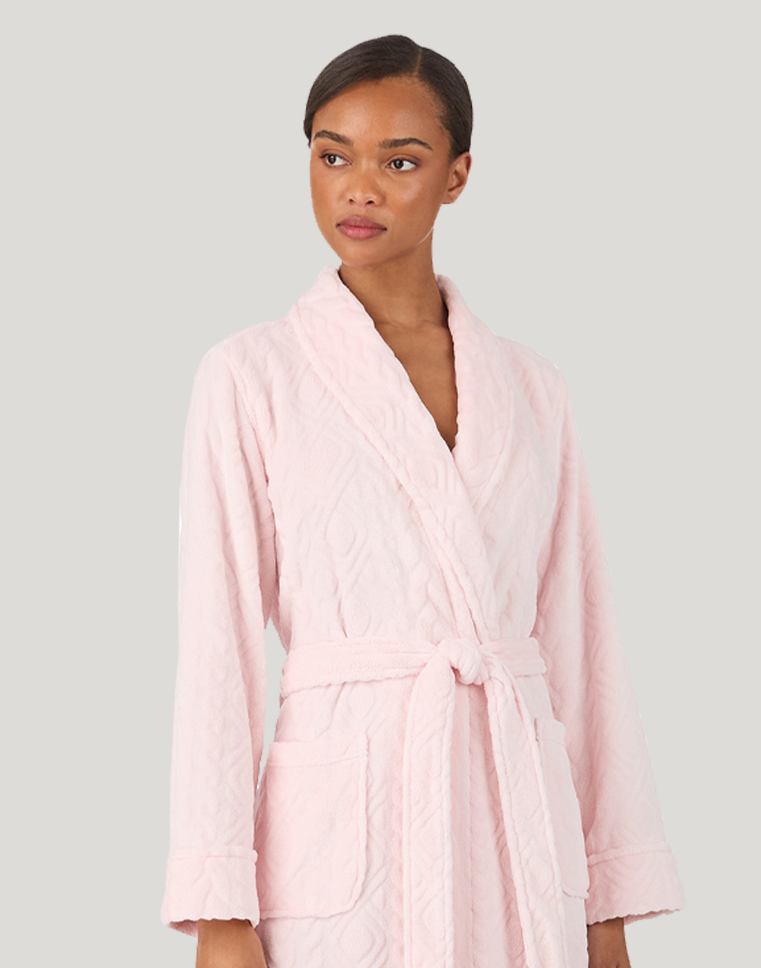 N52455 ralph lauren morgenkåpe rosa