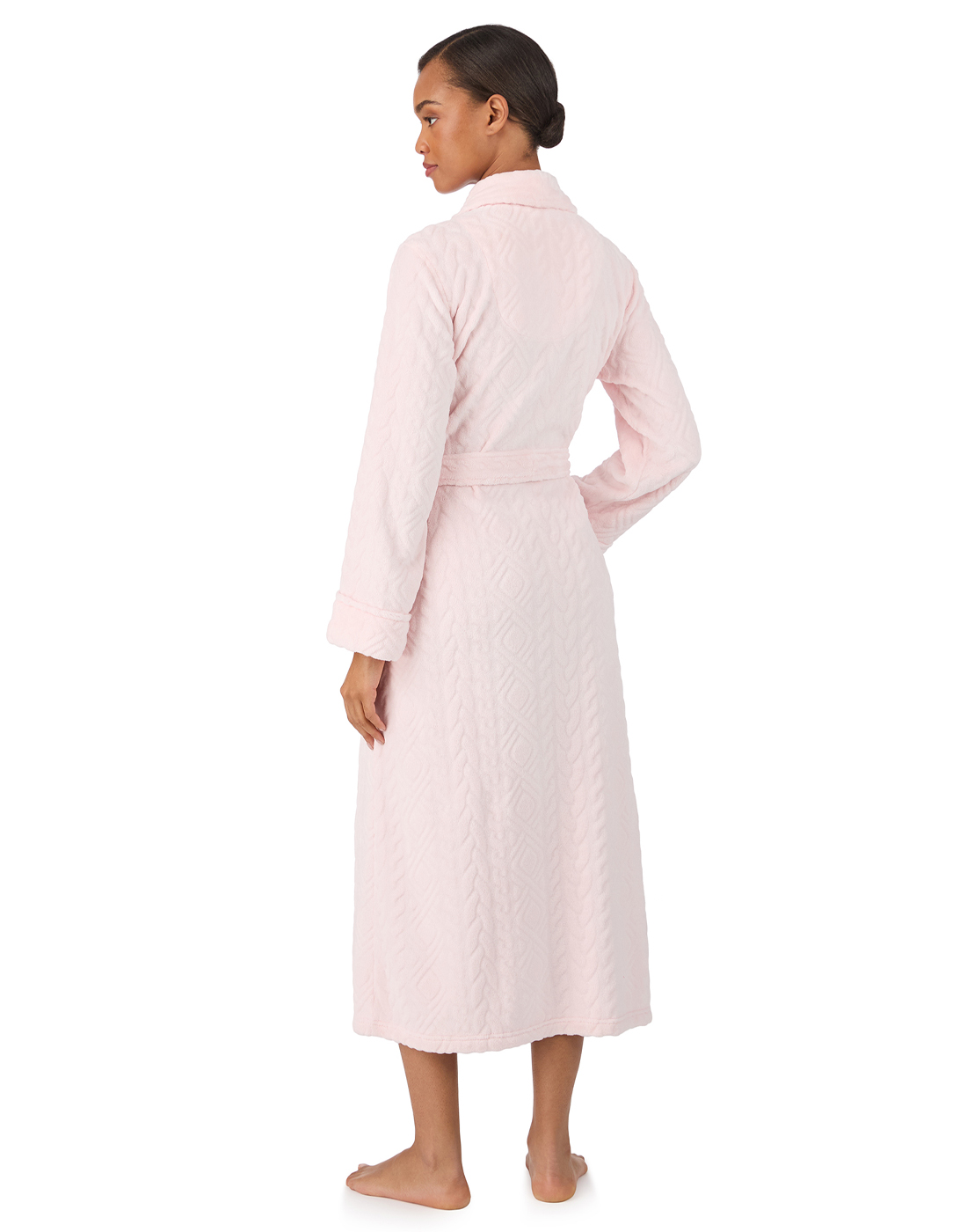 N52455 ralph lauren morgenkåpe rosa