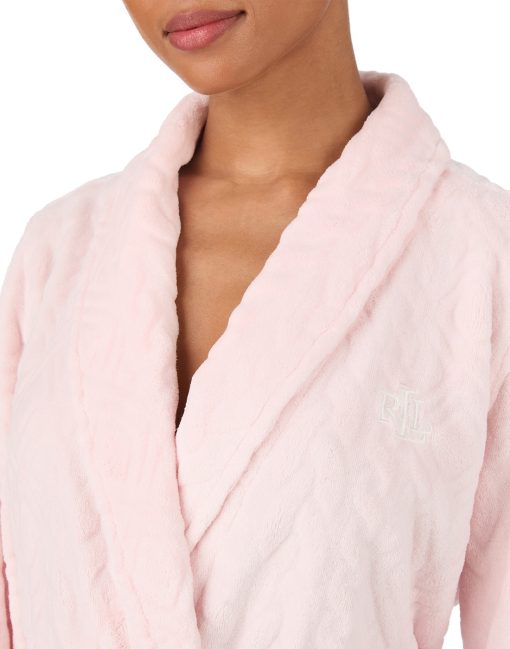N52455 ralph lauren morgenkåpe rosa