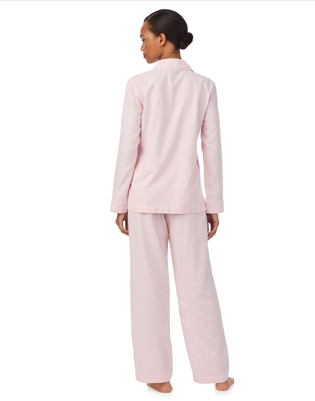 N92448 ralph lauren pysjamas skjorte bukse rosa