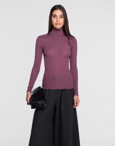 oscalito høyhalset lilla 3429