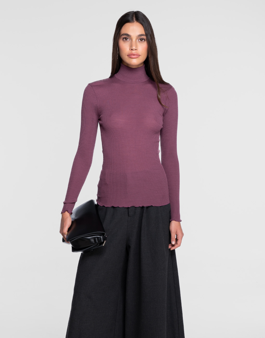 oscalito høyhalset lilla 3429