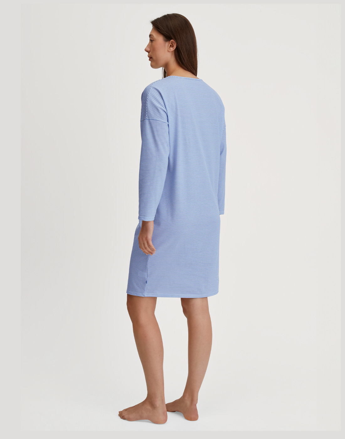 calida lovely nights nattkjole hydrangea blue