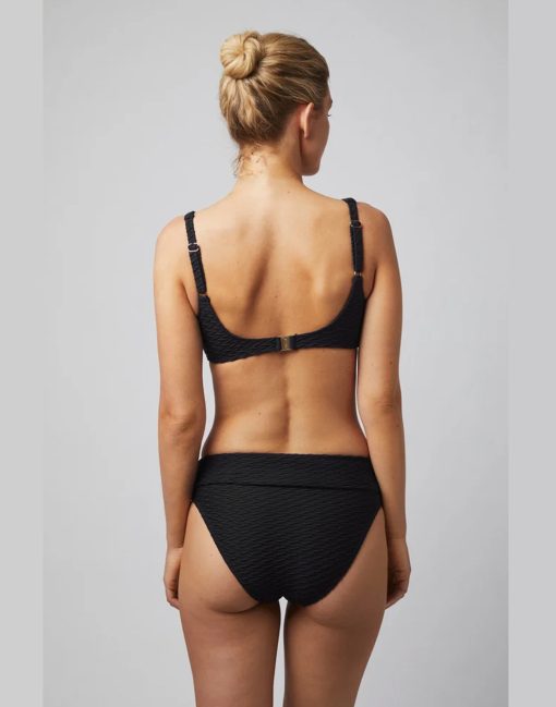 Paula mermaid seaweed bikini svart