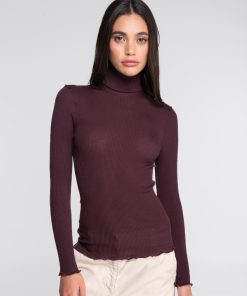 oscalito polo genser meronull lilla burgunder