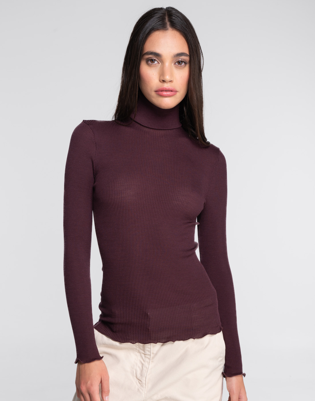 oscalito polo genser meronull lilla burgunder