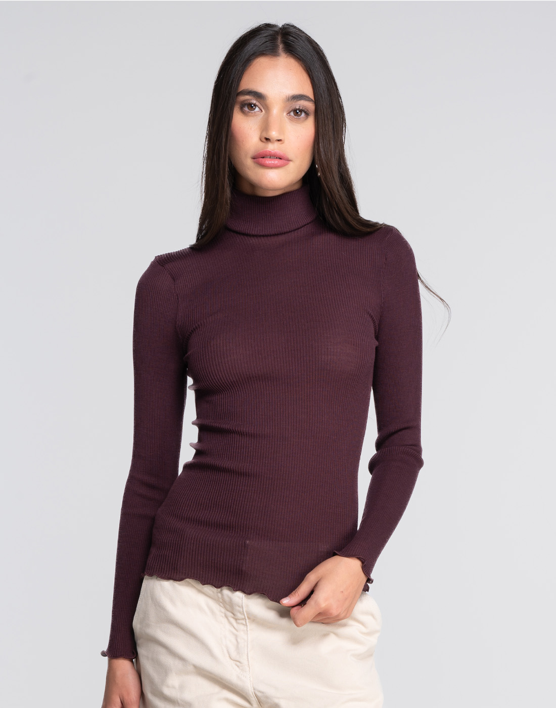 oscalito polo genser meronull lilla burgunder