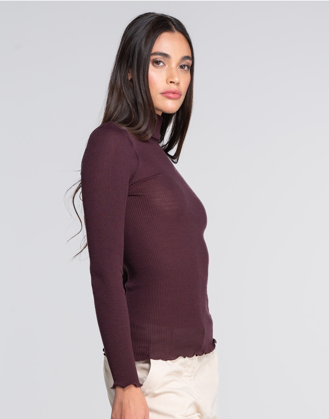 oscalito polo genser meronull lilla burgunder