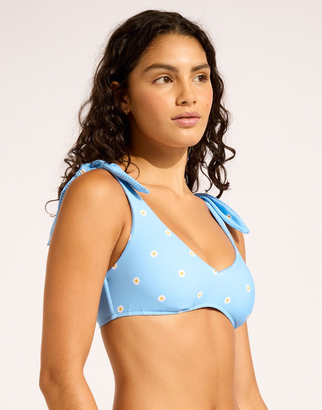 Seafolly daisy chain 31551-271 bikini powder blue side