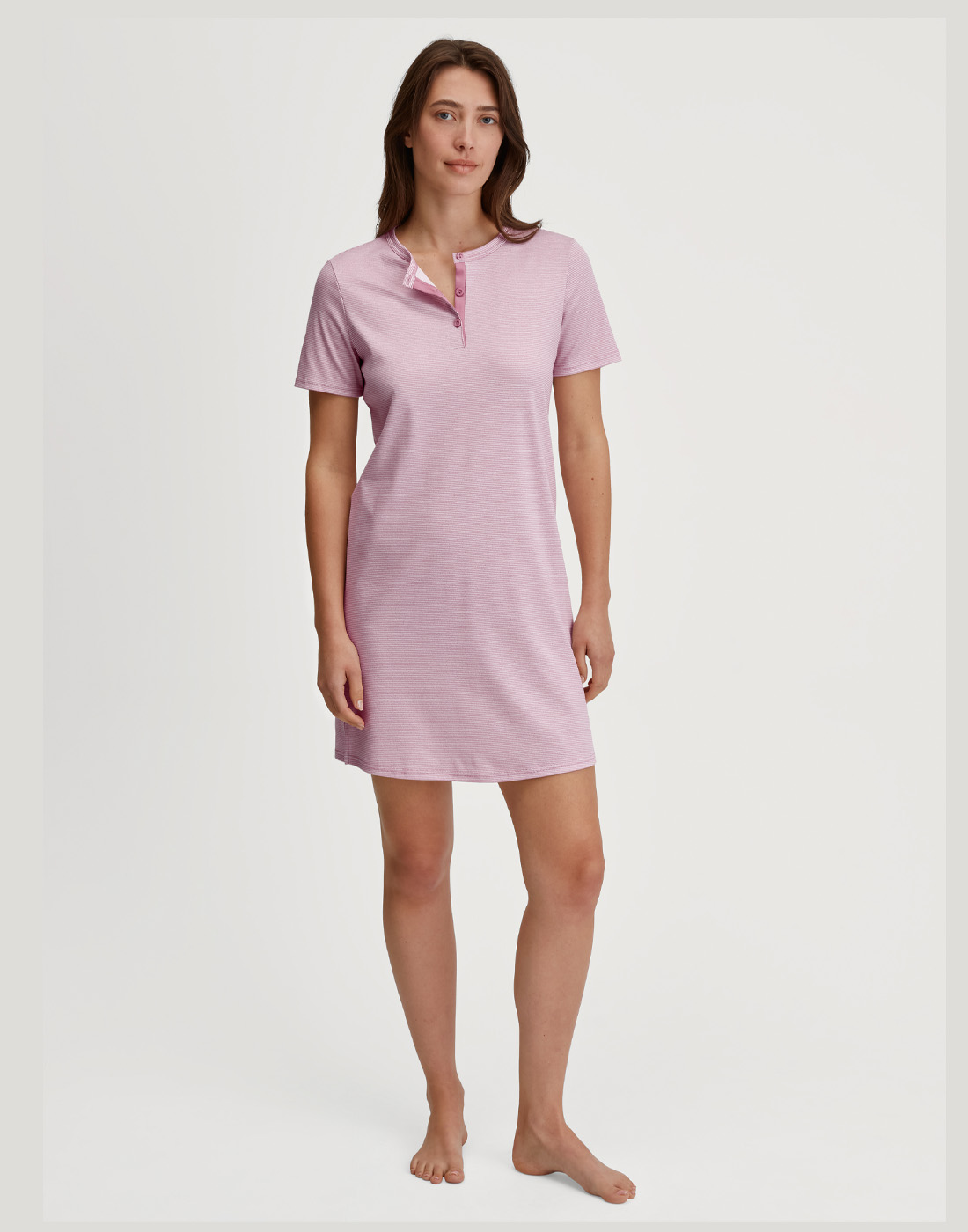 calida nattkjole striper rosa