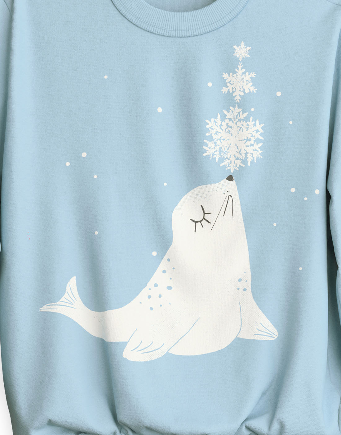 calida pysj barn blå mønstret