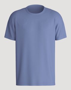 calida basic t-skjorte coastal blue