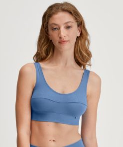 calida elastic bh topp riviera blue