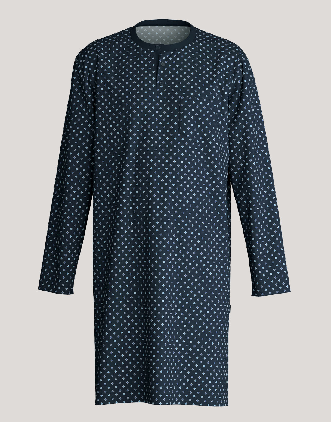 calida herre nattskjorte blå