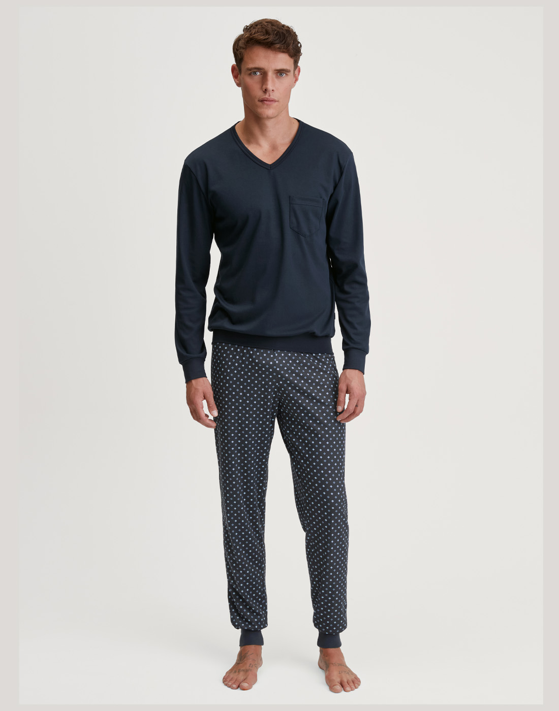 calida herre pysj blå