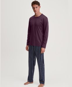 calida relax streamline herrepysj lilla mønstret