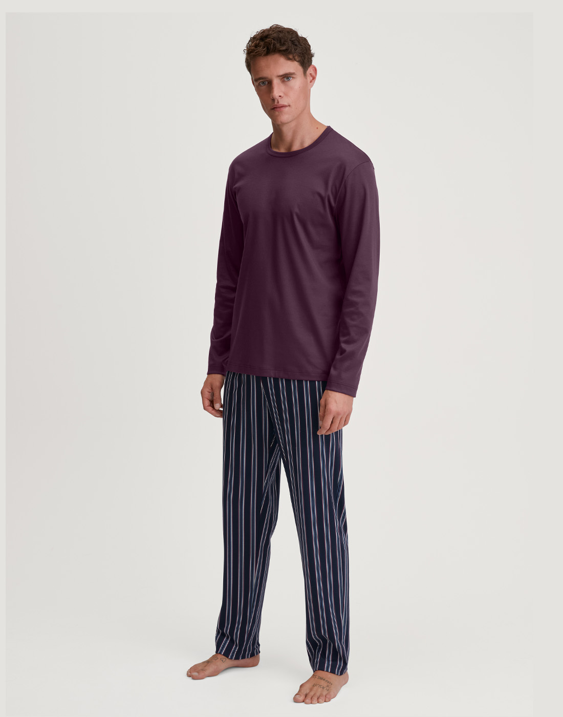 calida relax streamline herrepysj lilla mønstret