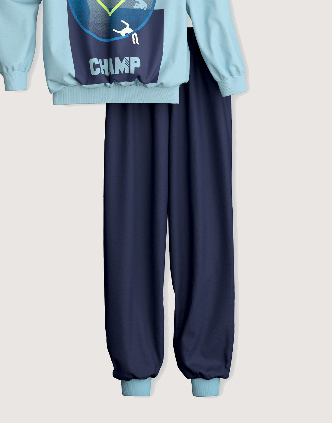 calida kids parkour barnepysj cascade blå