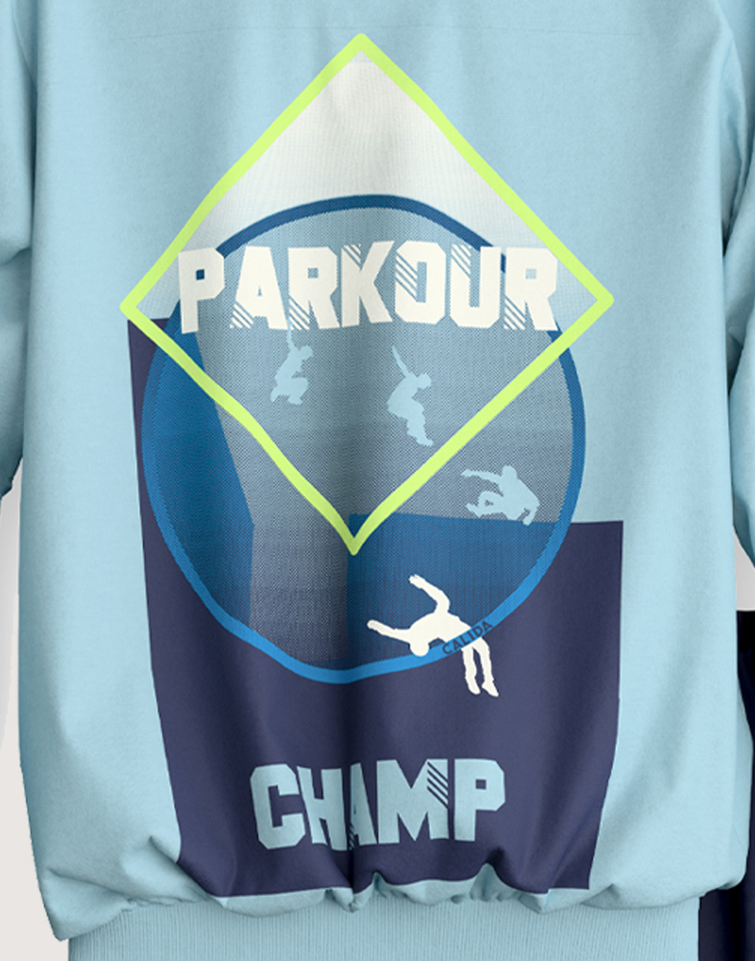 calida kids parkour barnepysj cascade blå