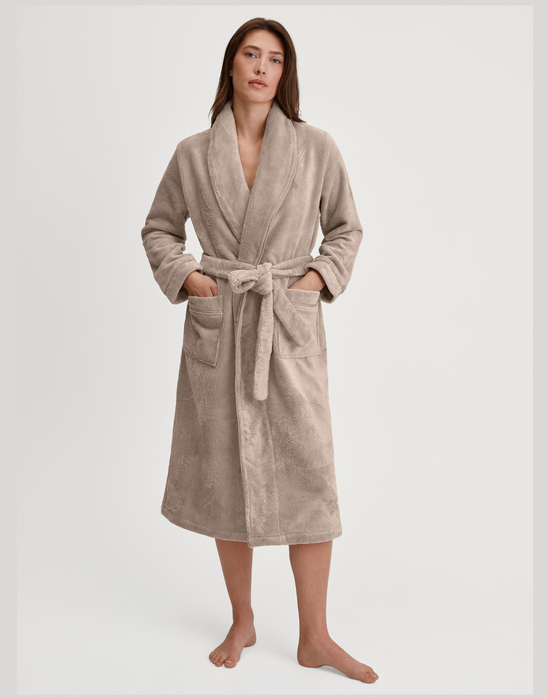 calida morgenkåpe beige