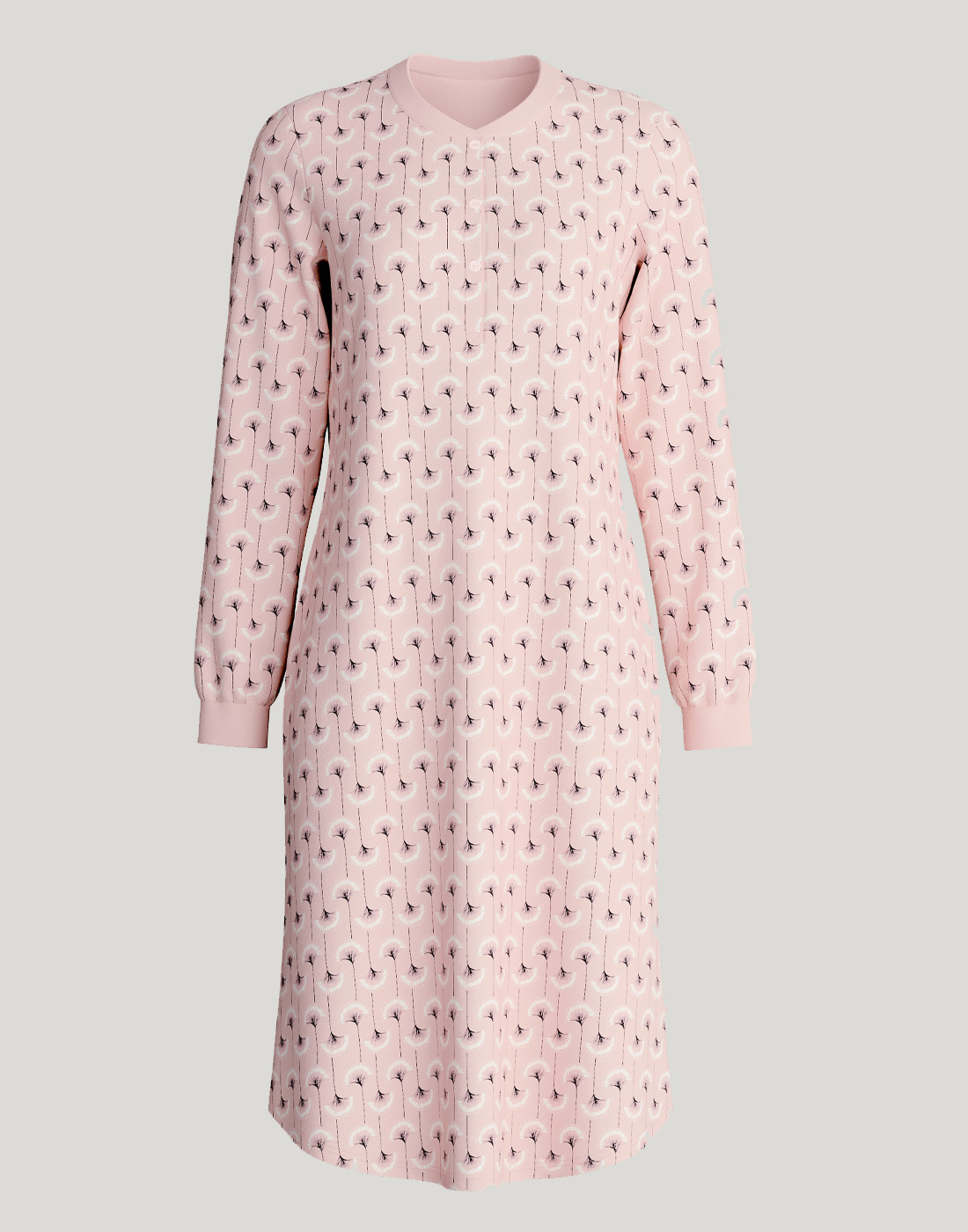 calida nattkjole rosa mønstret