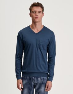 calida relax streamline pysj mørkeblå