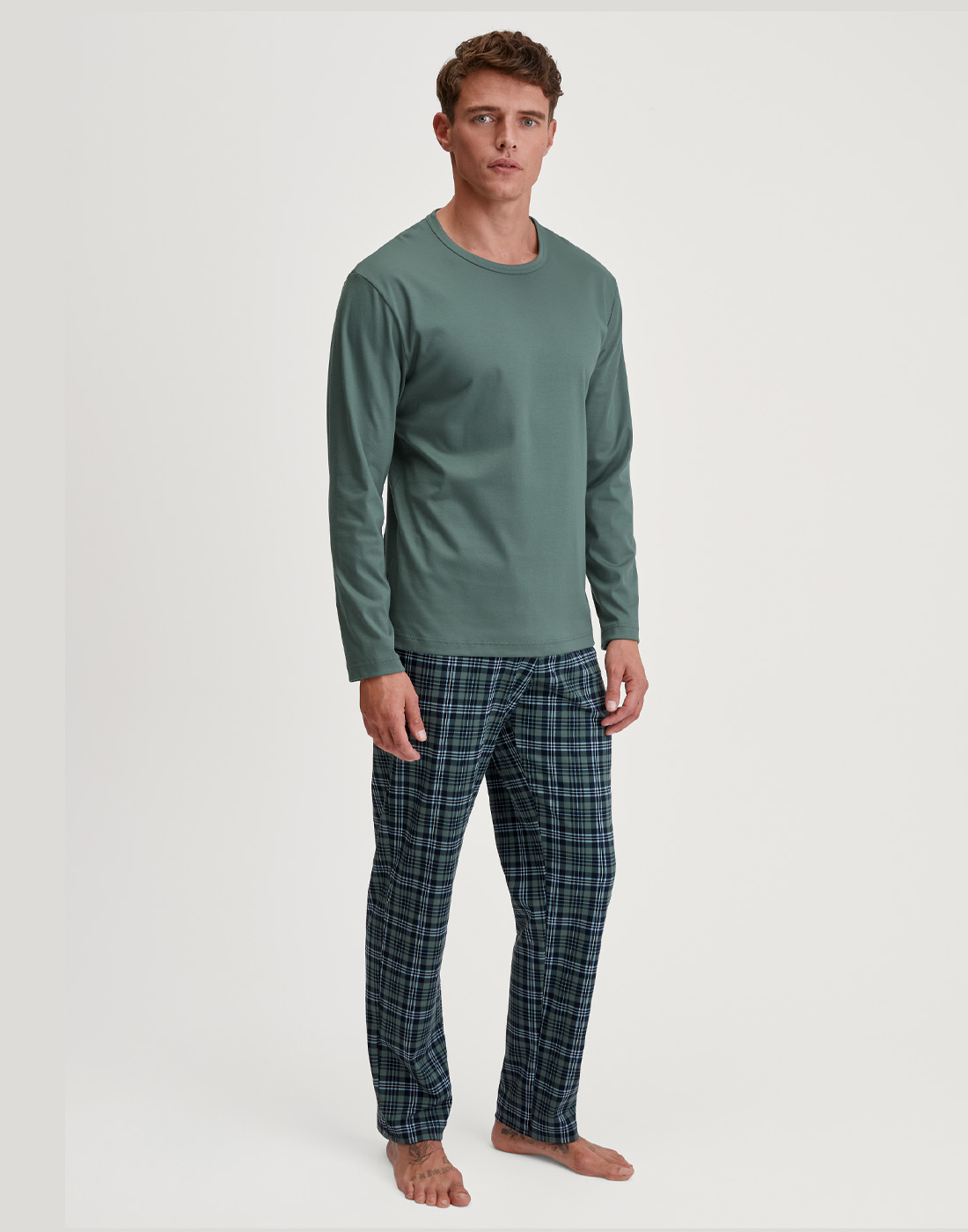 calida relax streamline herrepysj grønn