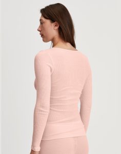 calida silky wool joy ull/silke undertøy pearl blush rosa