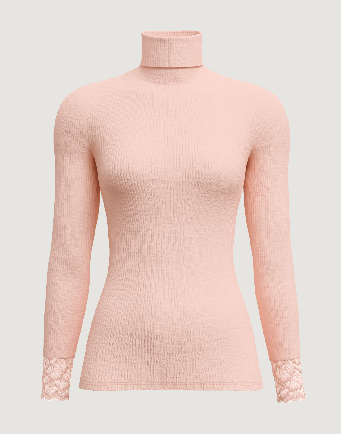 calida silky wool joy ull/silke undertøy pearl blush rosa