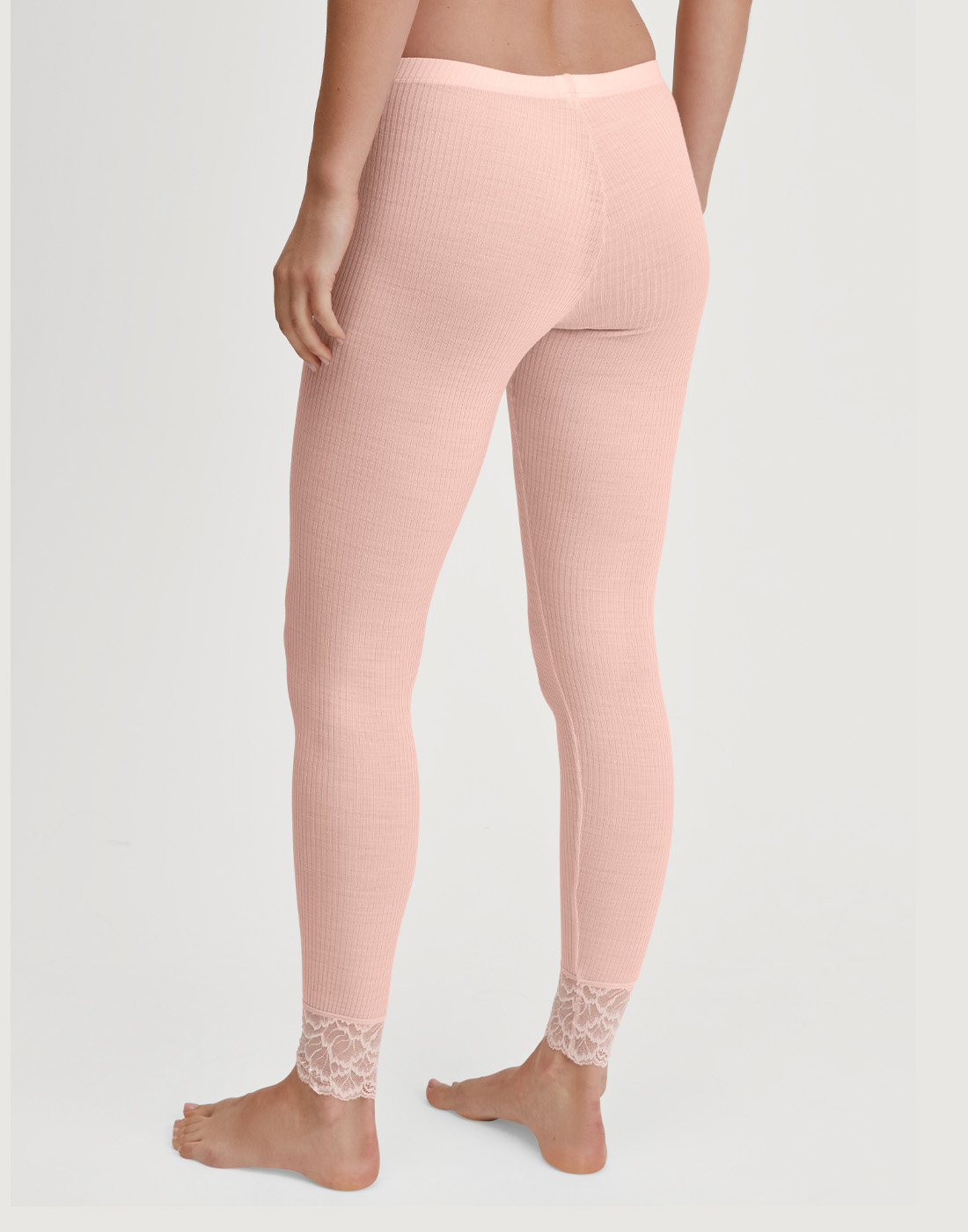 calida silky wool joy ull/silke undertøy pearl blush rosa