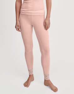 calida silky wool joy ull/silke undertøy pearl blush rosa