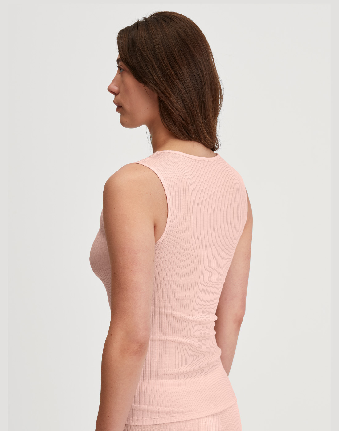 calida silky wool joy ull/silke undertøy pearl blush rosa