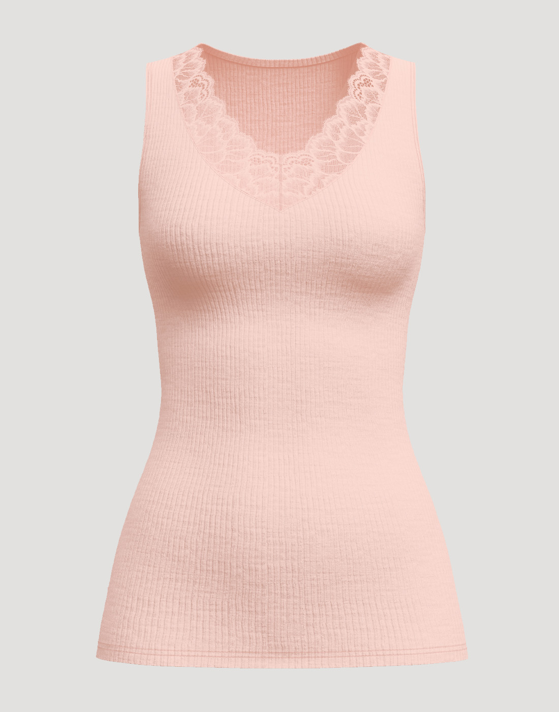 calida silky wool joy ull/silke undertøy pearl blush rosa