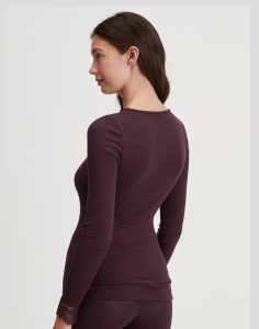 calida silky wool joy ullgenser black cherry