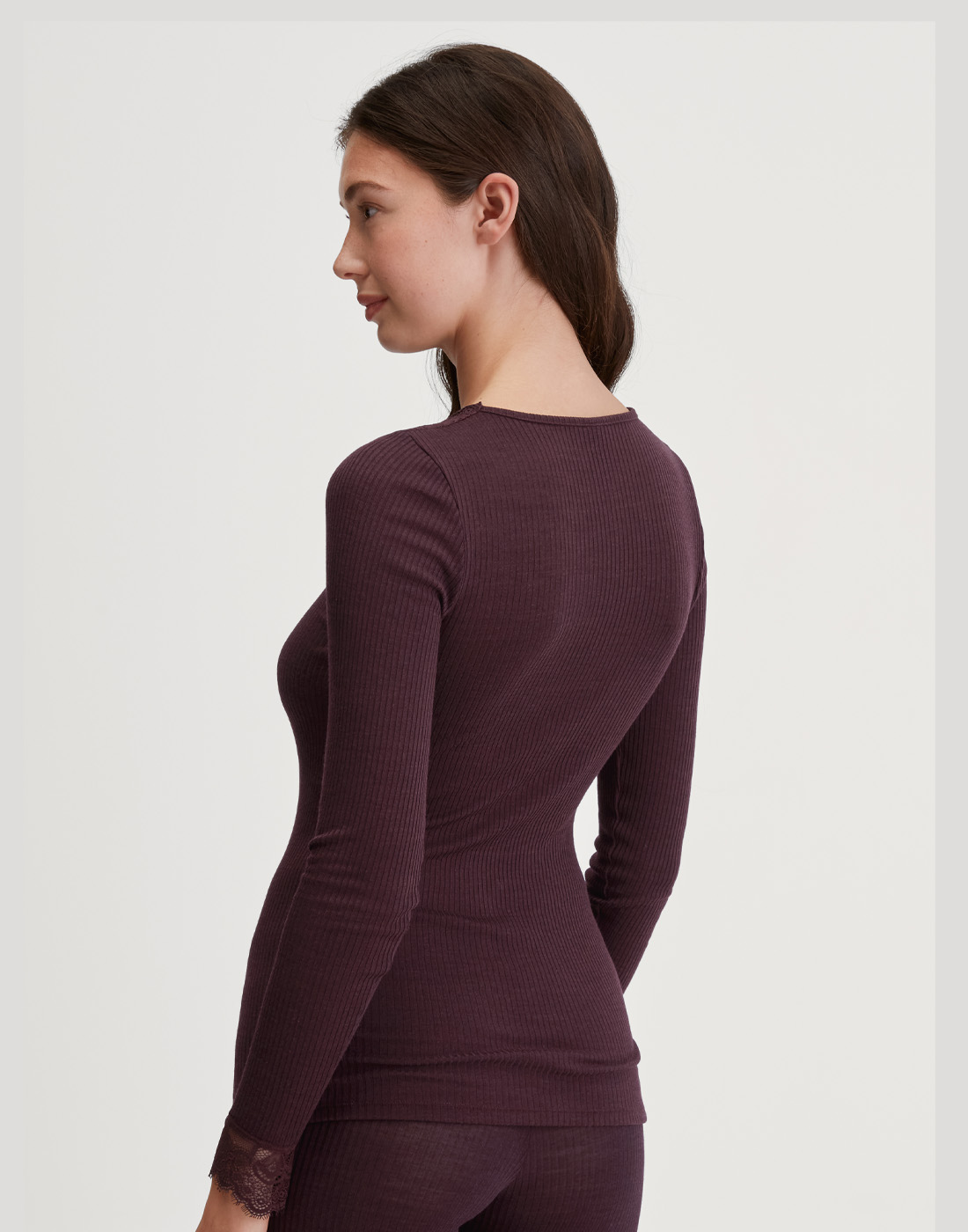 calida silky wool joy ullgenser black cherry