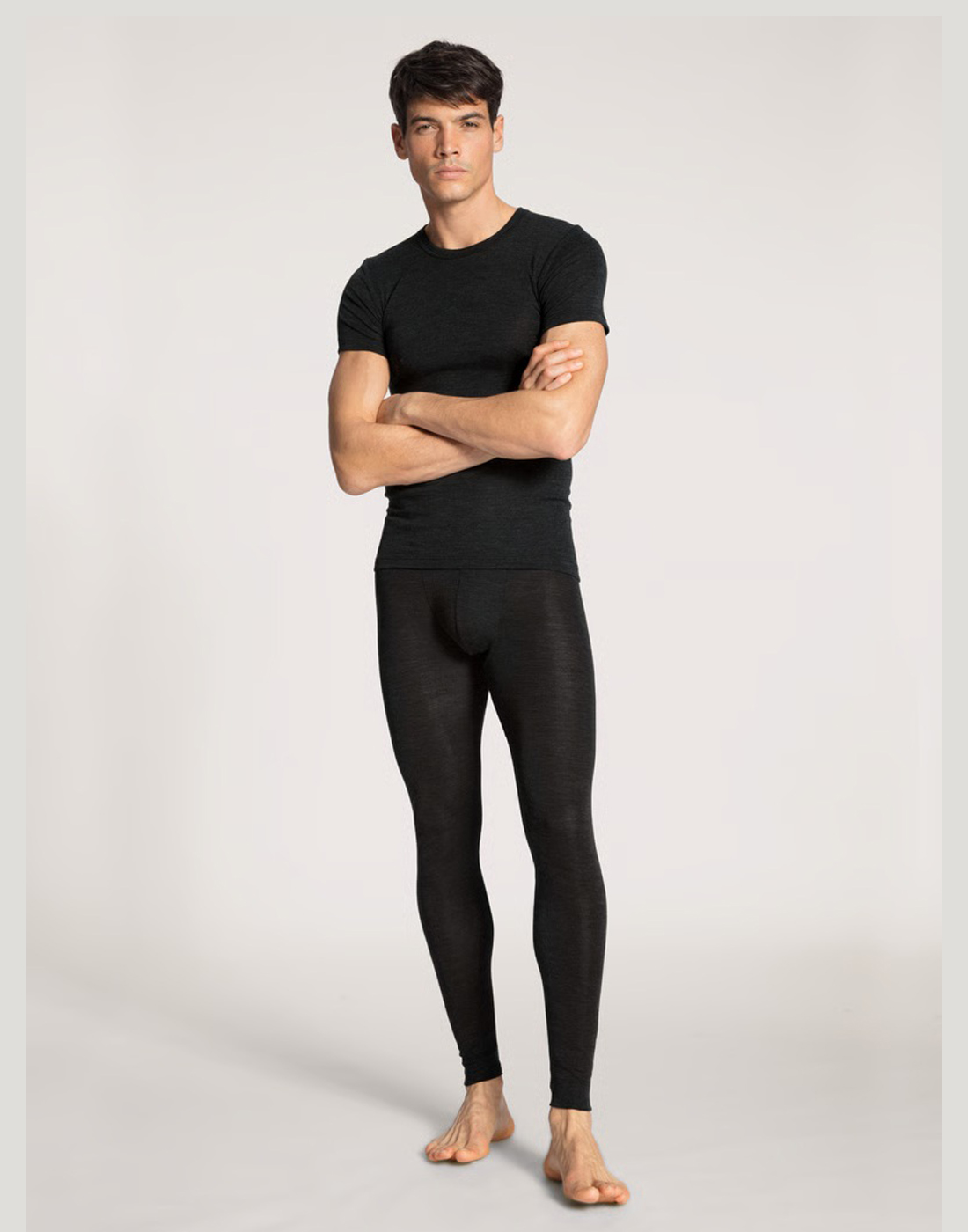 calida ull silke t.skjorte herre