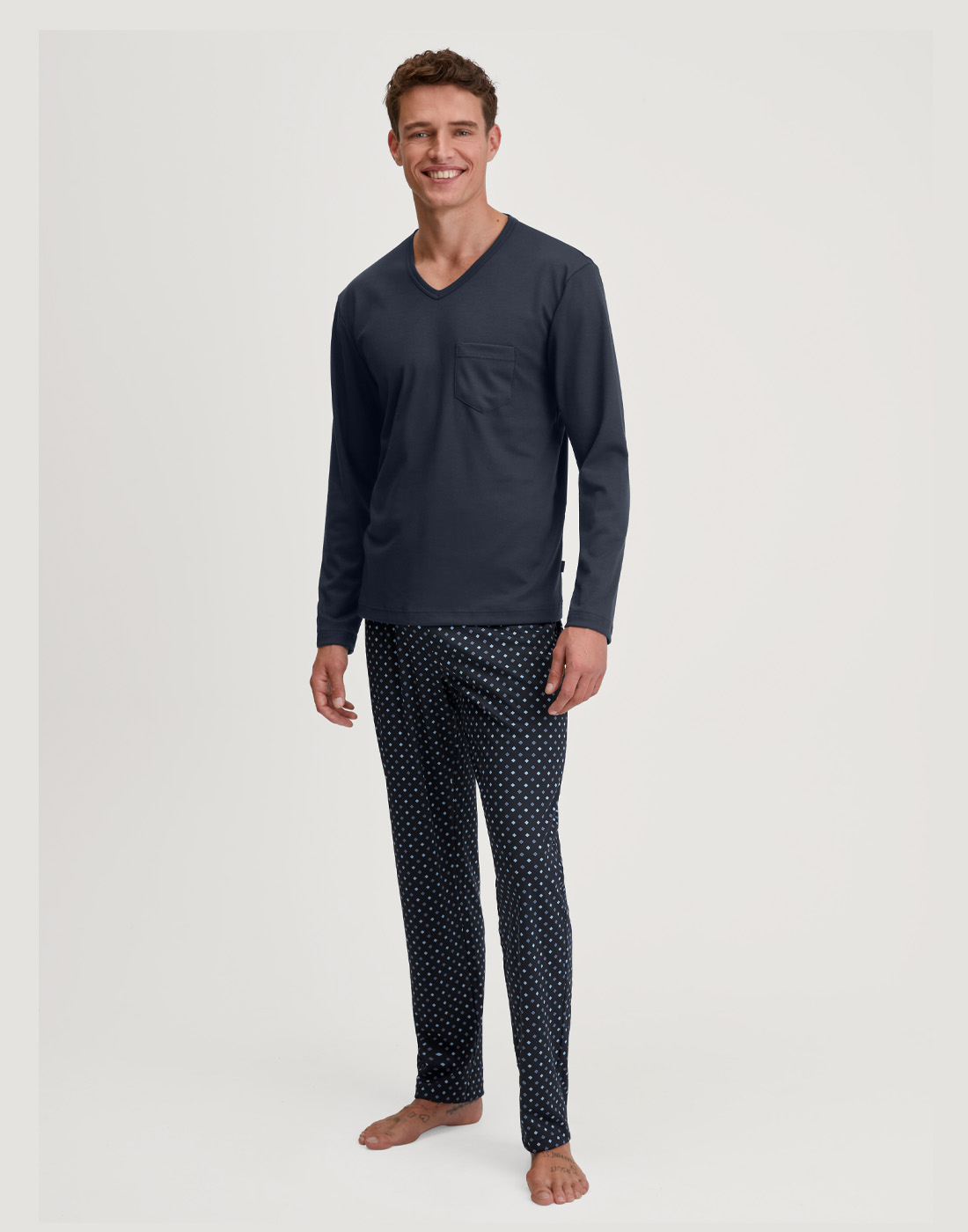 calida streamline herre pysj mørk blå