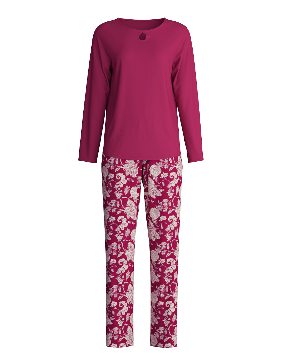 calida sweet dreams pysj rosa rød