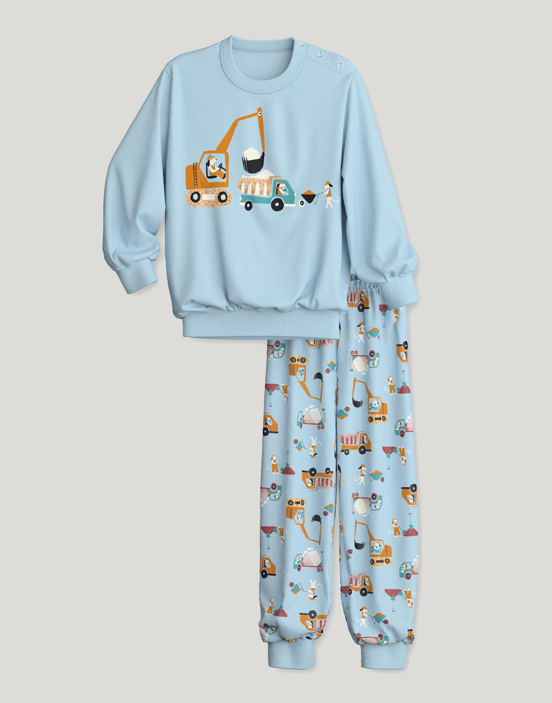 calida toddlers worker pysj barn blå