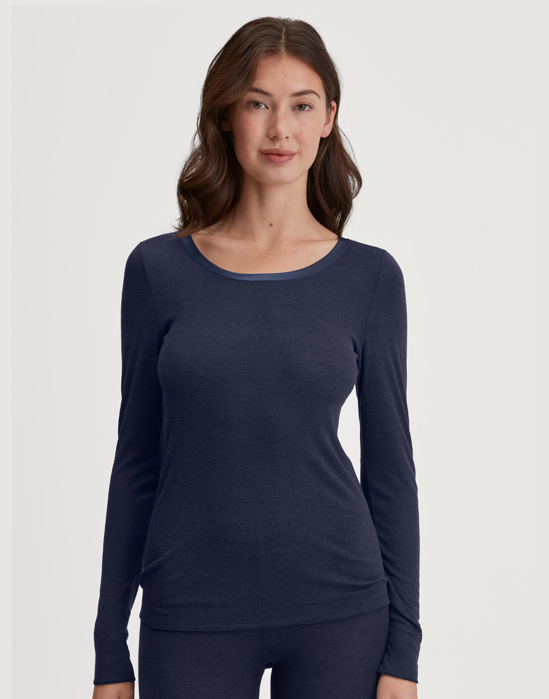 calida true confidence ullundertøy evening blue blå