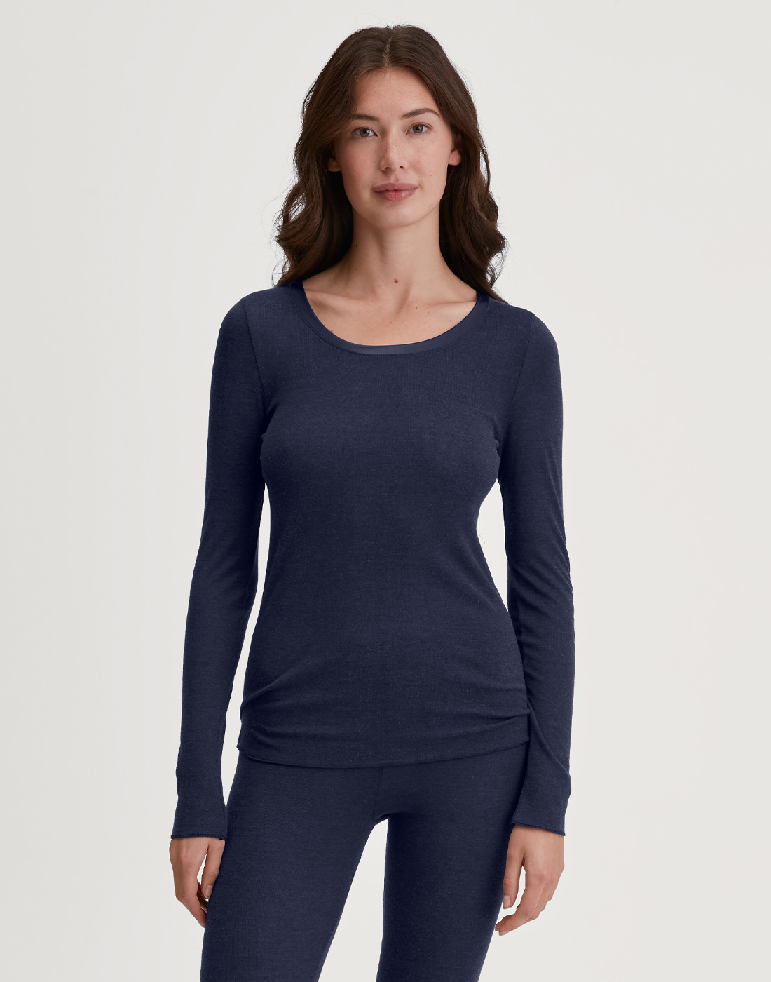 calida true confidence ullundertøy evening blue blå